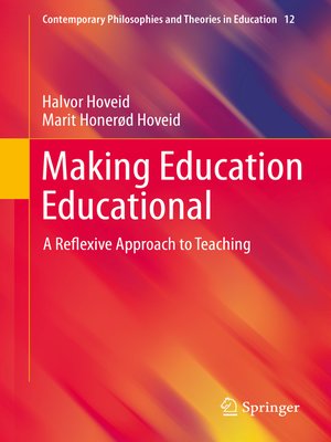 cover image of Making Education Educational